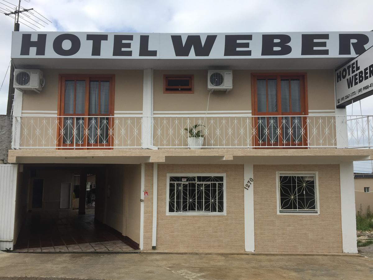 Hotel Weber Caçador エクステリア 写真